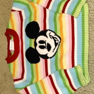 Girls Mickey Mouse Disney Sweater